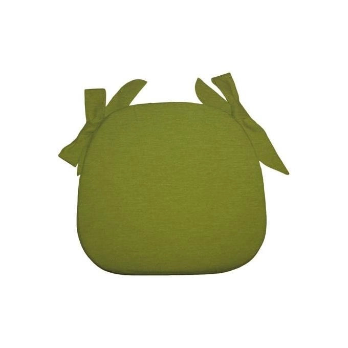Olibo' Cuscino per sedia con lacci Sagomato Verde