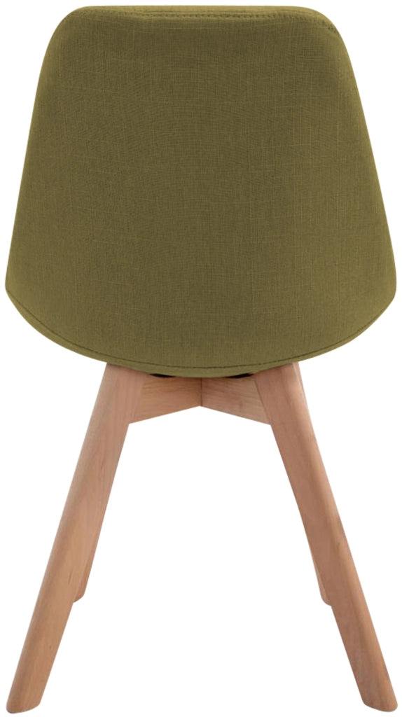 Sedia Borneo Tessuto V2 verde,natura