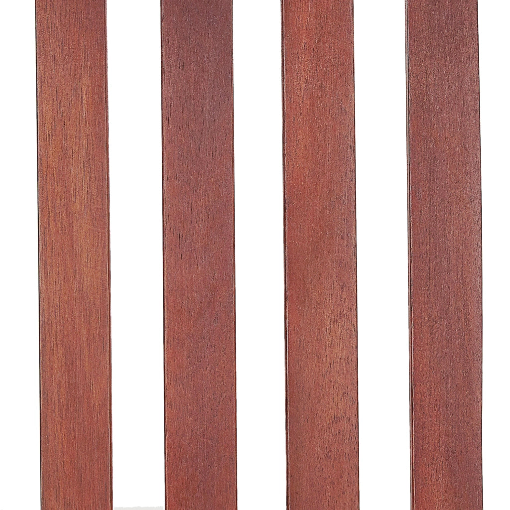 Set di 2 sedie da giardino in legno di acacia cuscino blu regolabile pieghevole per esterni in stile rustico country