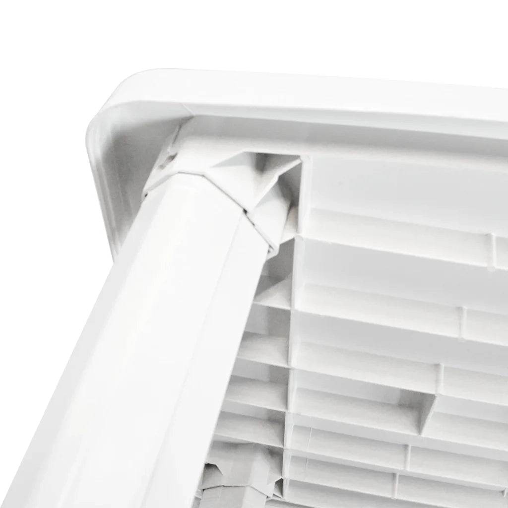 Tavolo da Giardino | Tavolino da esterno Bianco 101x68x72 cm in Plastica
