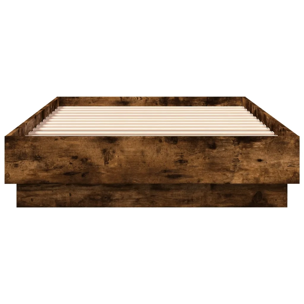 Giroletto senza Materasso Rovere Fumo 100x200 cm in Truciolato