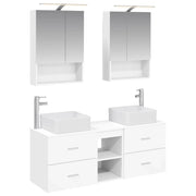 Set di mobili per il bagno 5 pcs Bianco 3406759