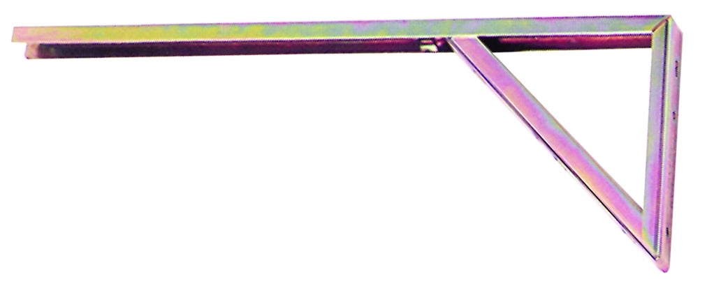 MENSOLA PER RIPOSTIGLI In acciaio verniciato bianco cm. 50x28 12.00 pz
