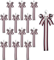 16 pezzi di chiavi a forma di cheerleader con strisce - Regalo per ragazze - Nwvuop