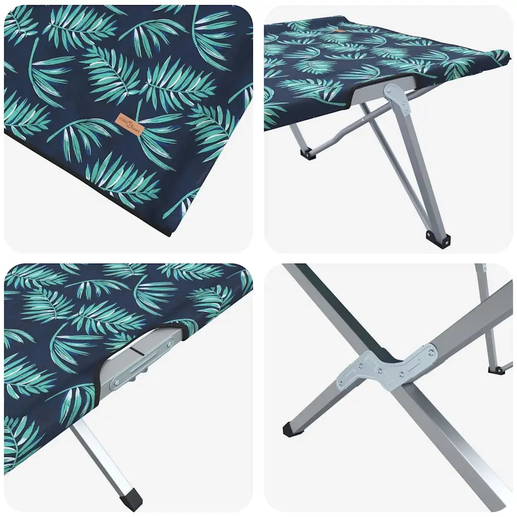 Letto da campeggio pieghevole Foresta 194 x 62,5 x 42,5 cm CFW4672417