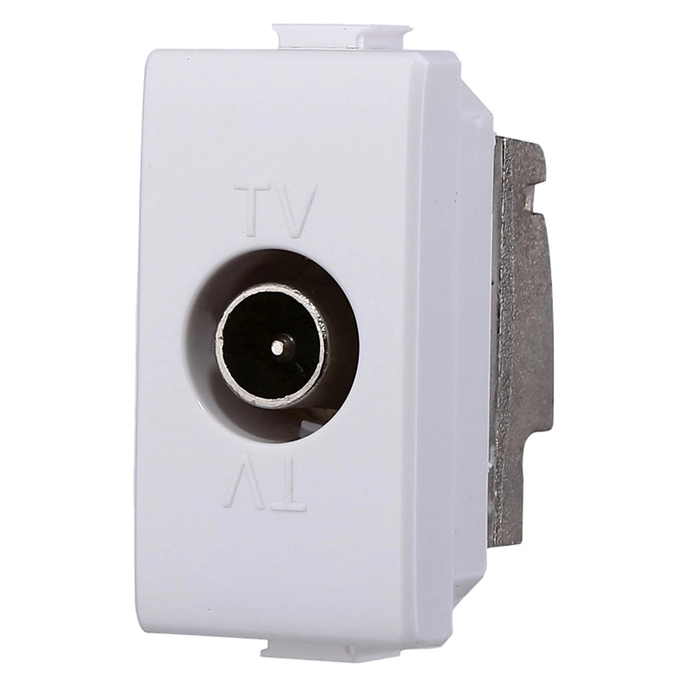 CONNETTORE TV PASSANTE serie 'SOLAR' - maschio  - BricoGo