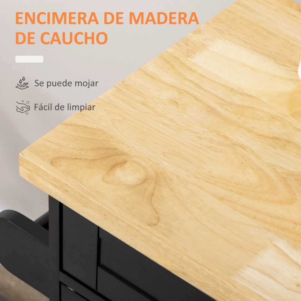 Armadio Mobile con Ante, Cassetto e Ripiani ¨C Zephmum ¨C 109x40x89 cm Nero
