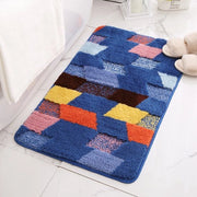 Tappeto di assorbimento per bagno con doppia strato di felpa antiscivolo per casa e camera da letto.