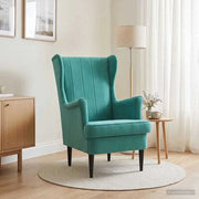 Poltrona Turchese Velluto 42029947