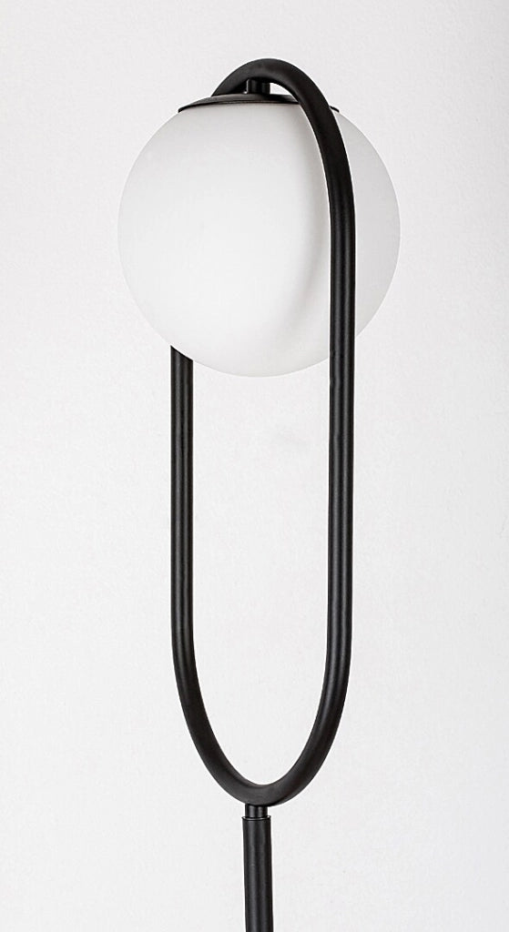 Lampada da terra Ghita nero/bianco E27 20W Rabalux