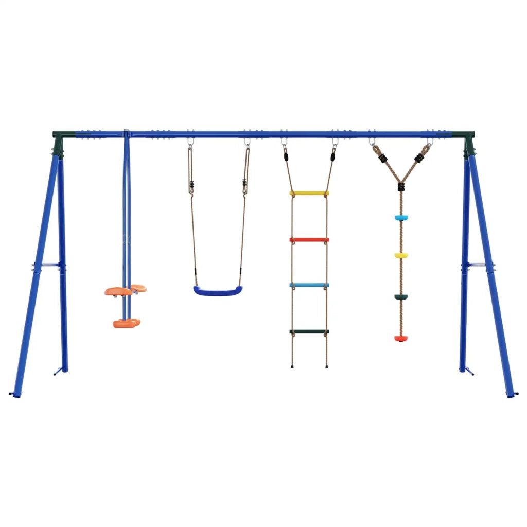 Set di Altalene per Esterni Multicolore Acciaio e PE 3429834
