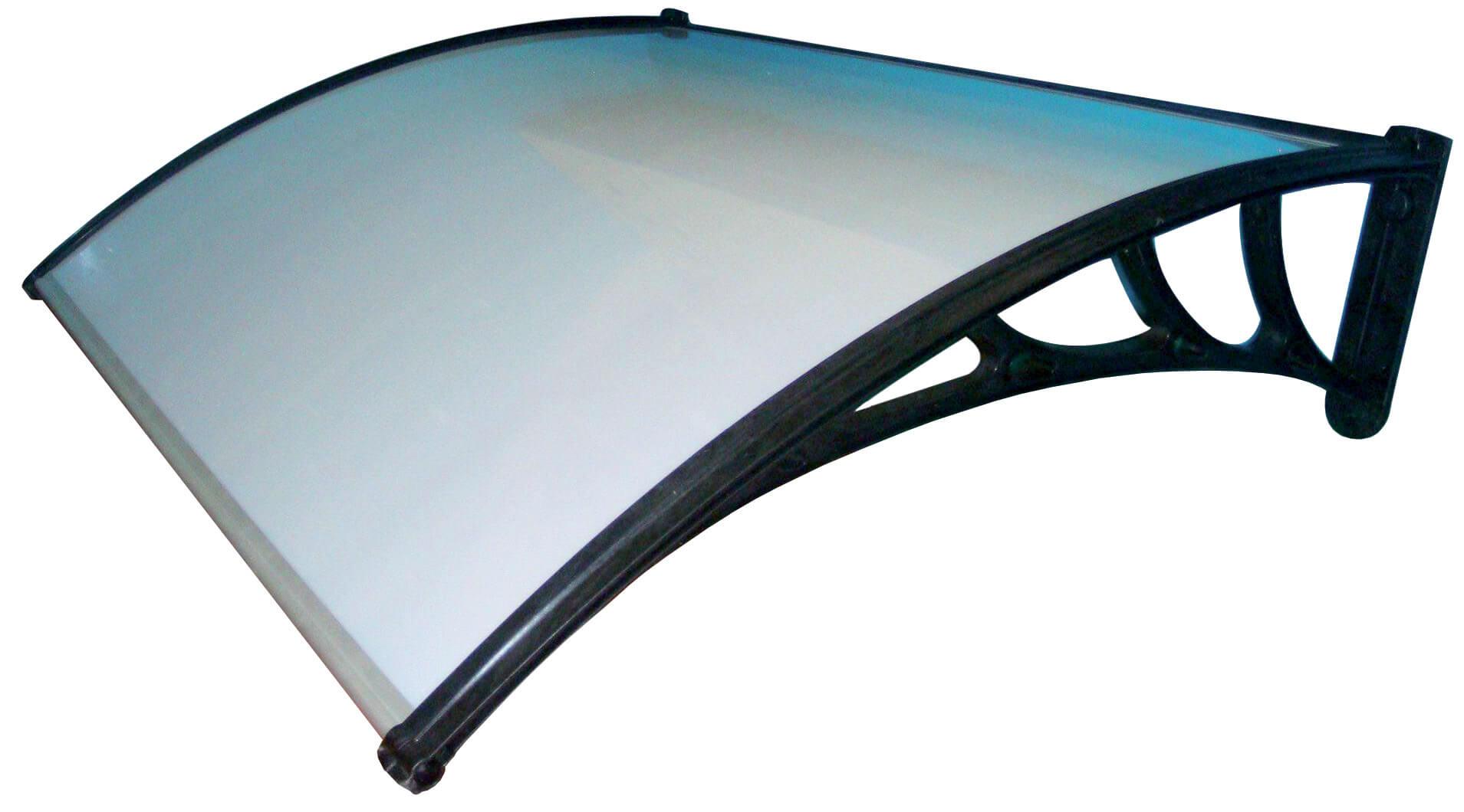 Pensilina Tettoia in Policarbonato 150x100 cm Masi Neutro