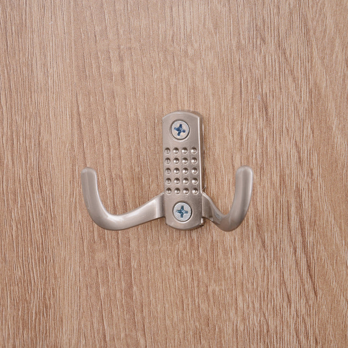 Easycomfort Mobile per Ingresso in Legno Set 3 Pezzi con Scarpiera, Appendiabiti e Specchio, 80x27x46.5cm - Color Legno