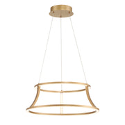 Lampada a sospensione LED oro spazzolato Ø51 54W Cadoux
