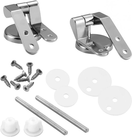 Kit di riparazione per cardini flessibili per specchio da bagno con sistema di fissaggio in acciaio inossidabile - accessori da bagno con viti 

Modello: 123456
Incluso: 2 cardini flessibili, 4 viti, 4 coprifilo, 1 set di strumenti per la riparazione