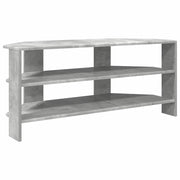 MobileTV | Armadietto TV | Mobile Porta TVAngolare Grigio cemento 102x40,5x45cm Legno multistrato