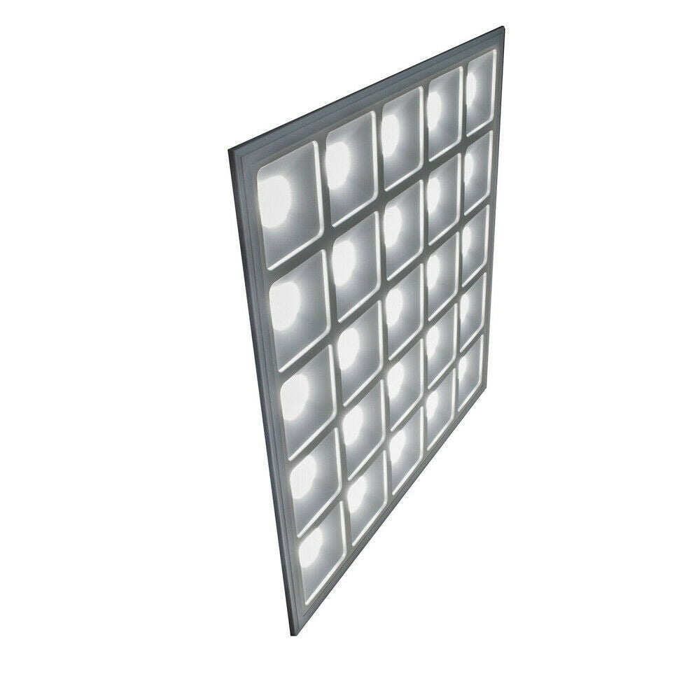 Trade Shop - Pannello Incasso Griglia Led 55 W Plafoniera Slim Luce Fredda Naturale P595-q -