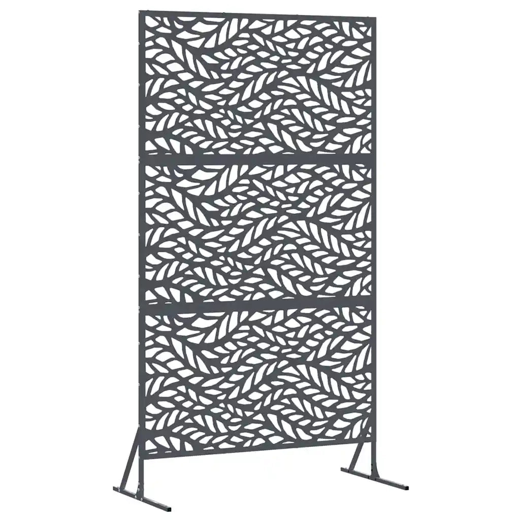 Schermo per Privacy Antracite 100 x 50 x 180 cm Acciaio 868558