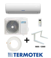 Climatizzatore 9000 BTU + KIT TUBI RAME 5MT + Staffa AIRPLUS C9 Inverter A++  PREDISPOSTO PER WIFI R32
