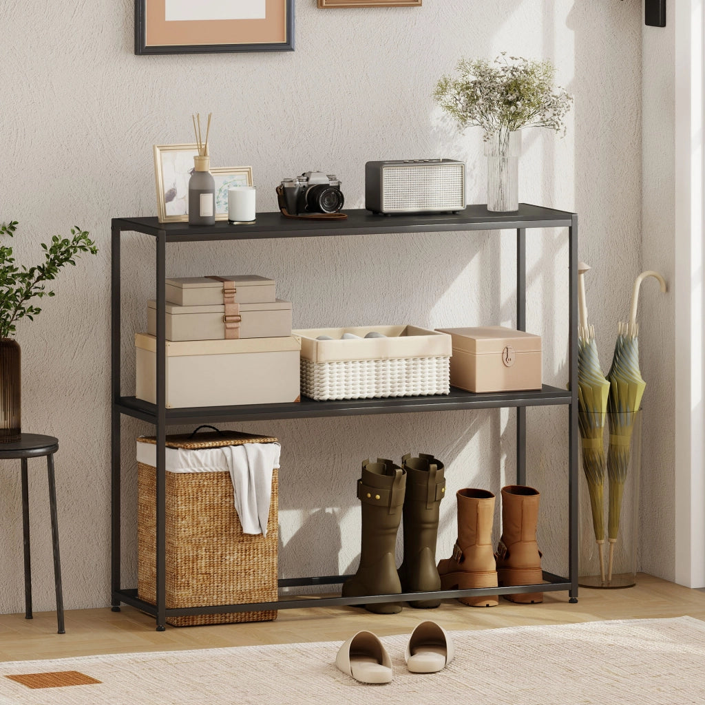 Tavolo consolle ¨C zephmum ¨C 100x30x87 cm nero