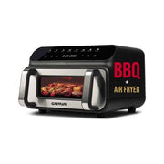 Friggitrice g3 ferrari g10181 friggisano bbq black e silver black e si