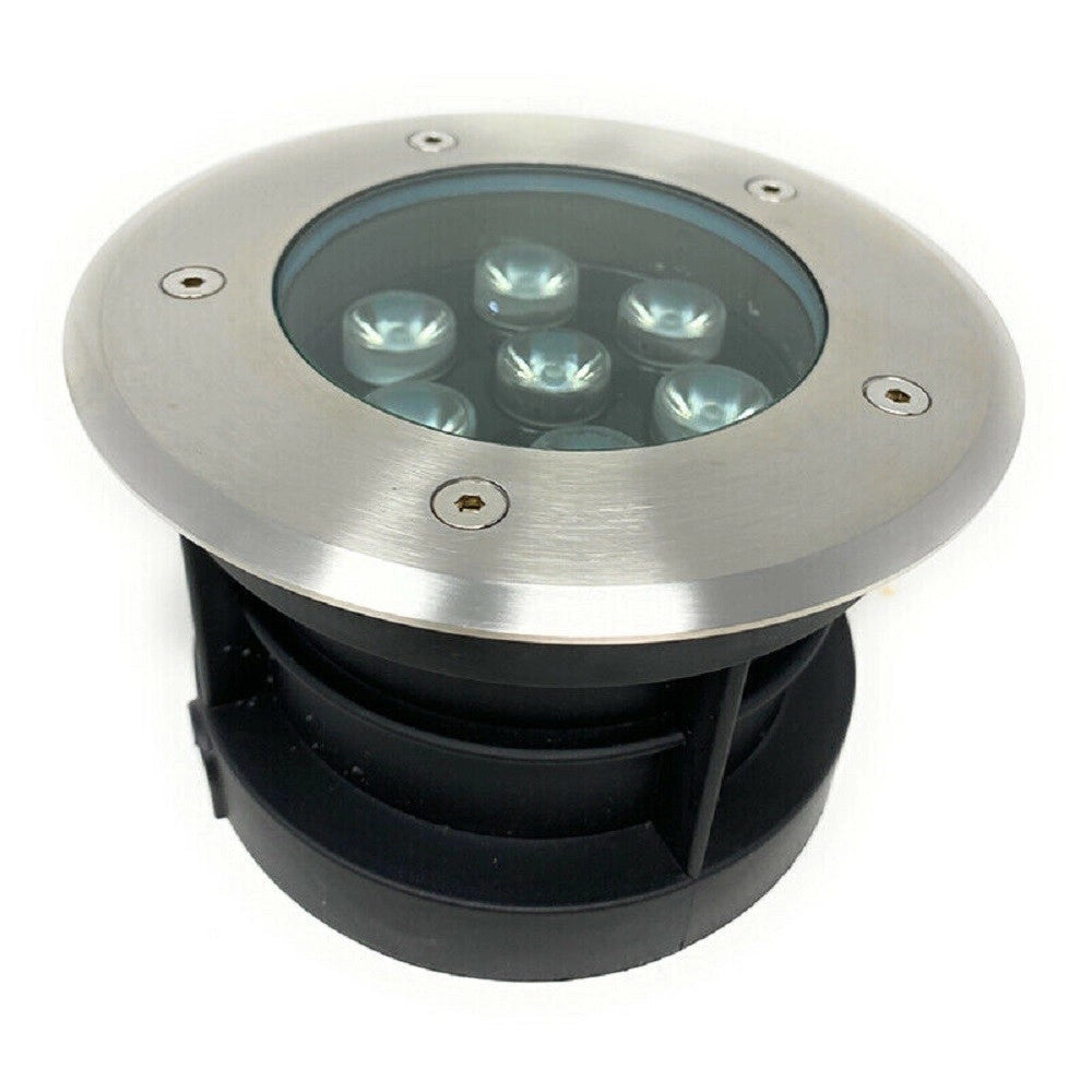 Trade Shop - Faretto Incasso 7 W Calpestabile Segnapasso Ip67 Luce 6500k 3000k 4000k Es08-7 -