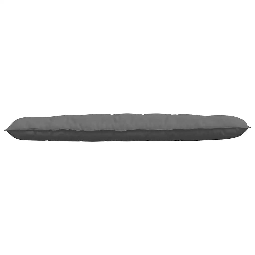 Cuscino per Schiena Grigio scuro 180 x 50 cm