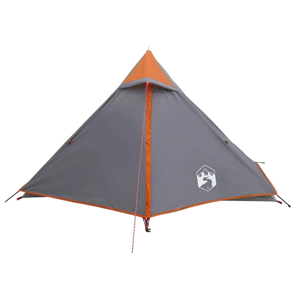 Tenda da backpacking Grigio e arancione 222 x 85 x 125 cm