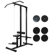 Torre per allenamento con pesi con dischi da 40 kg per sport e fitness (02_0000043)