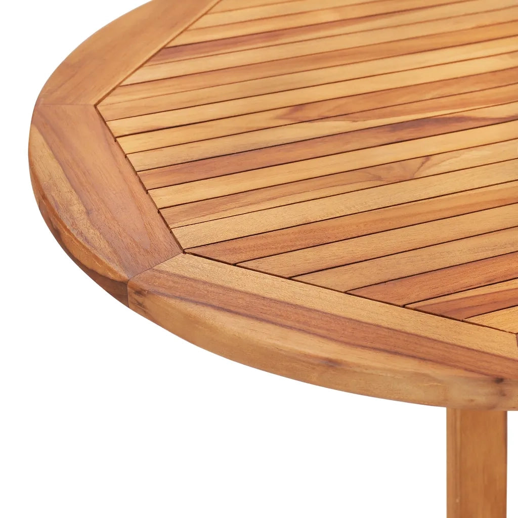 Set da Pranzo da Esterno Pieghevole 5 pz Legno Massello di Teak 49003