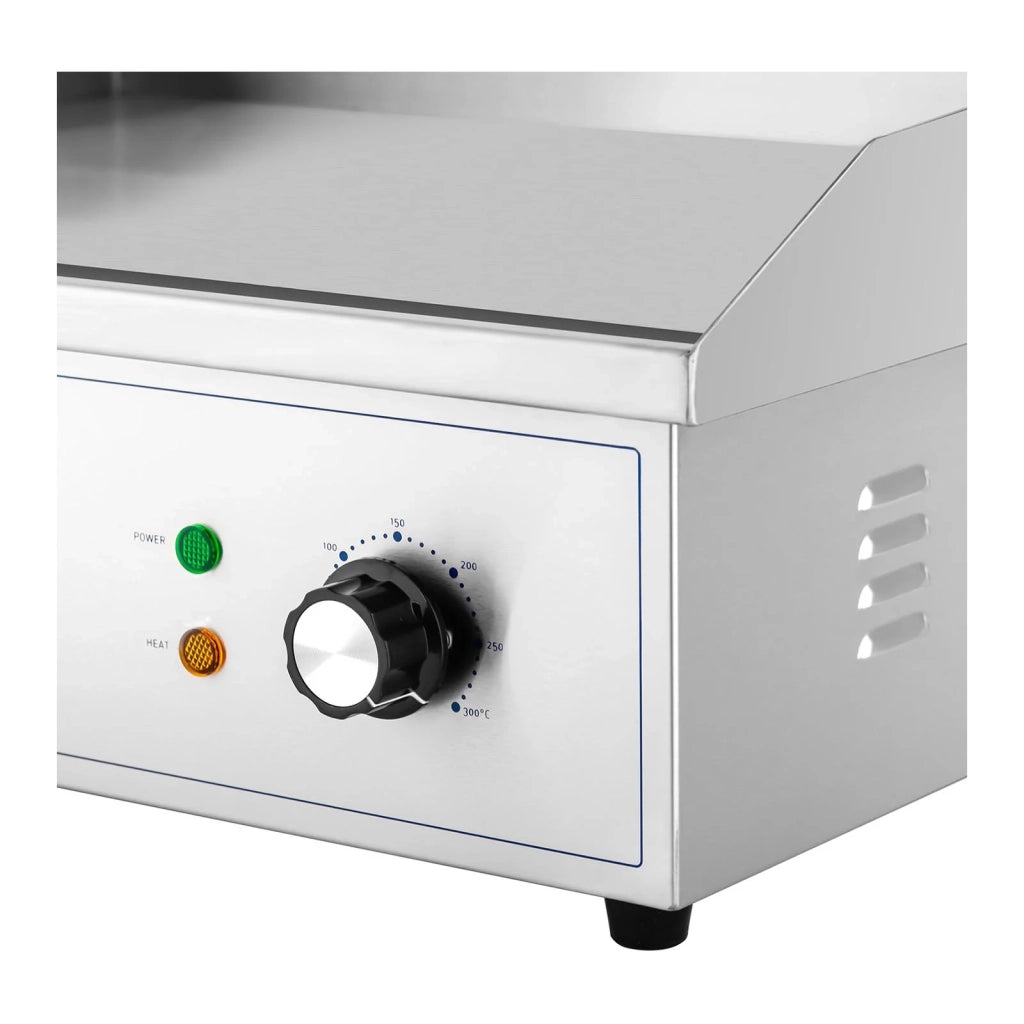 Plancha elettrica professionale plancha da appoggio piastra di cottura professionale plancha elettrica per ristoranti 530 x 350 mm 3.000 watt 14_0004060