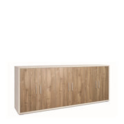 Mobile 6 Ante Kit Ossido Bianco cm 203x41x84h - Sarmog