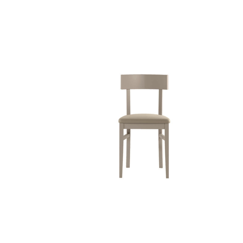Sedia in legno laccato Monaco 44cm X 45cm H 82cm Stones