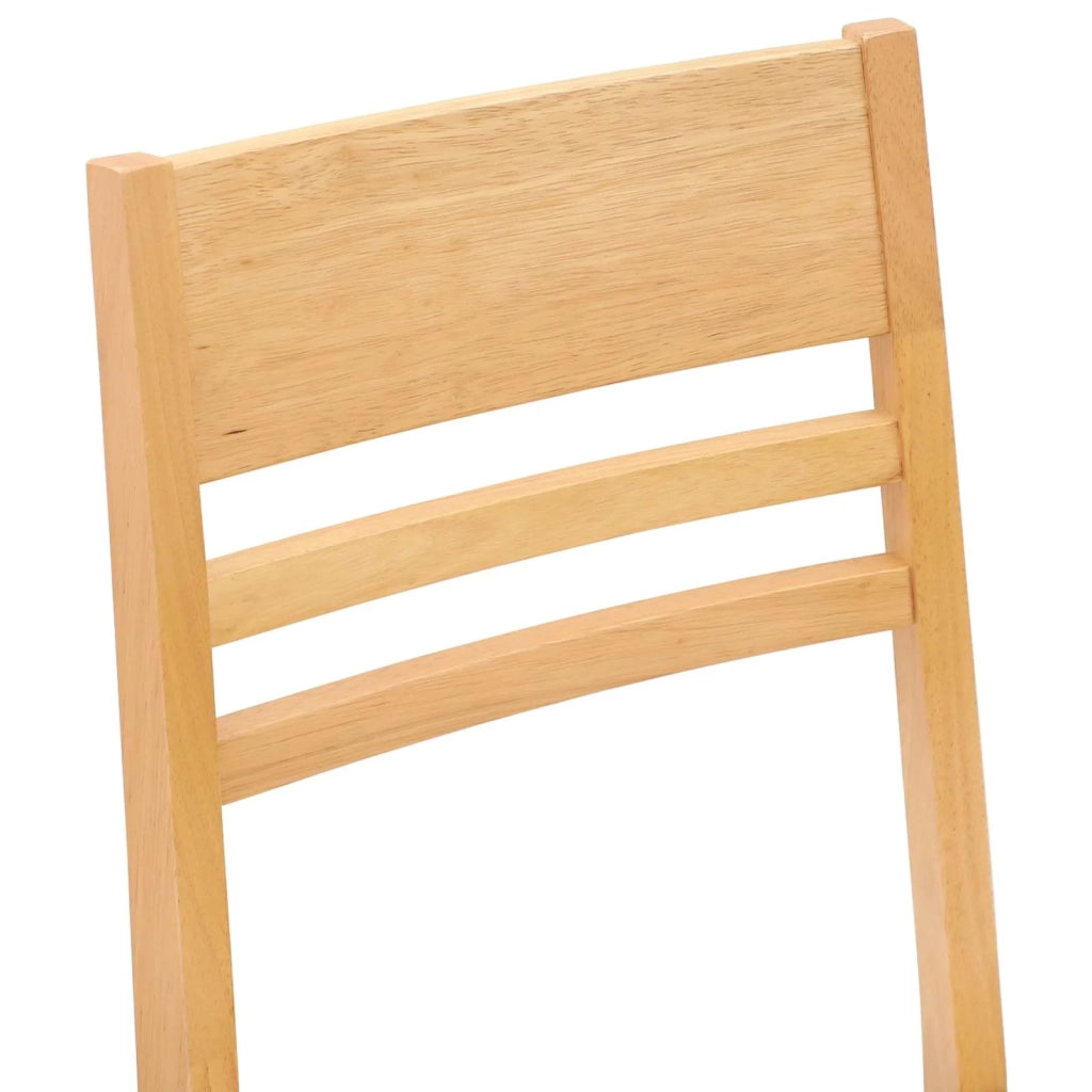 Sedie da pranzo 2 pcs Naturale 43 x 54 x 89 cm