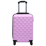 Trolley a Custodia Rigida Rosa ABS 92419