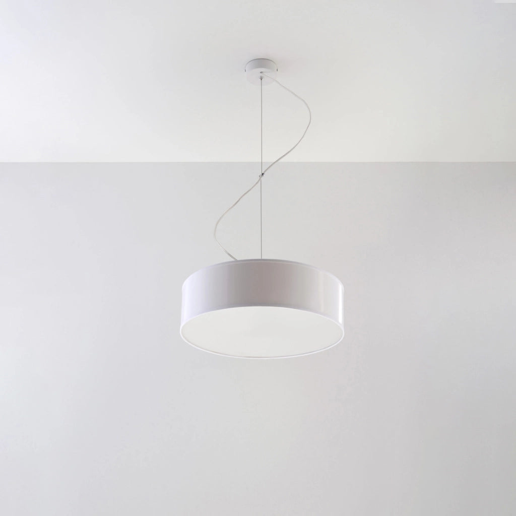 Lampada a sospensione PIAZZA 35 bianca Pure Lume PU.0117