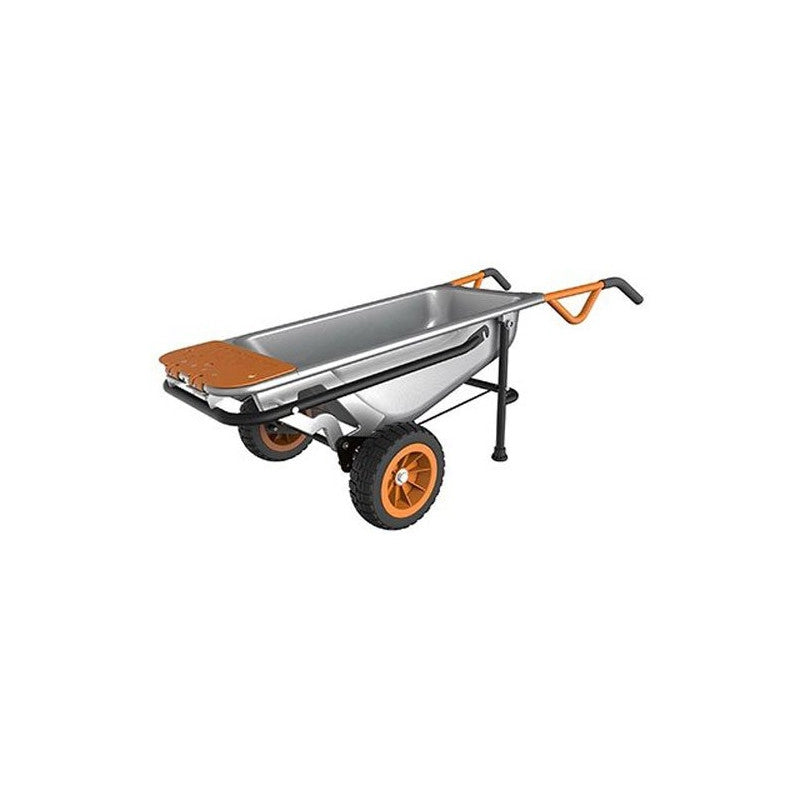Carriola multifunzione Aerocart WG050 8 funzioni 136 kg trasporto giardino - WORX
