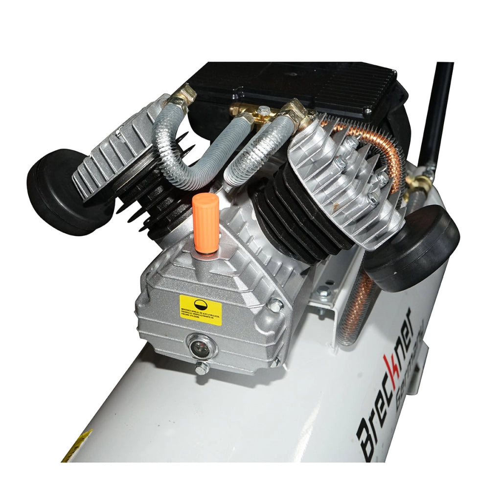 Compressore d'aria da 100 litri, motore a V a 2 cilindri 2,2 kW/3 CV, pressione massima 8 bar, volume d'aria aspirata 425 l/min Breckner Germany