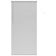 Tendaggi a Veneziana | Tenda a lamelle Argento 220 x 105 cm Alluminio