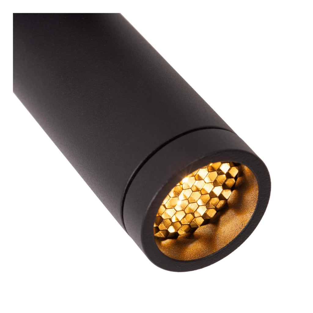 Faretto da soffitto GRADO 2xMR11 nero Lucide