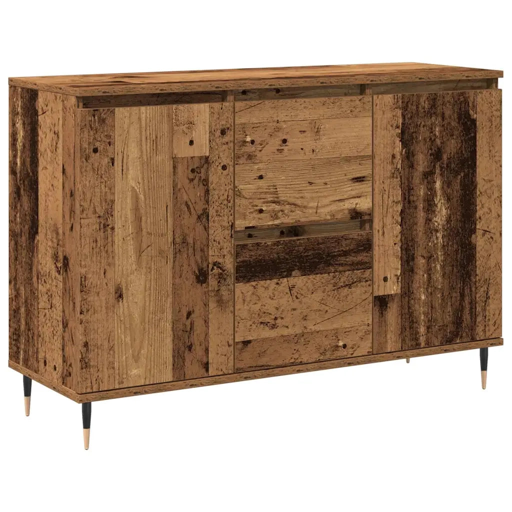 Credenza-Buffet-Armadio da cucina Legno vecchio 101,5 x 35 x 70 cm Legno multistrato