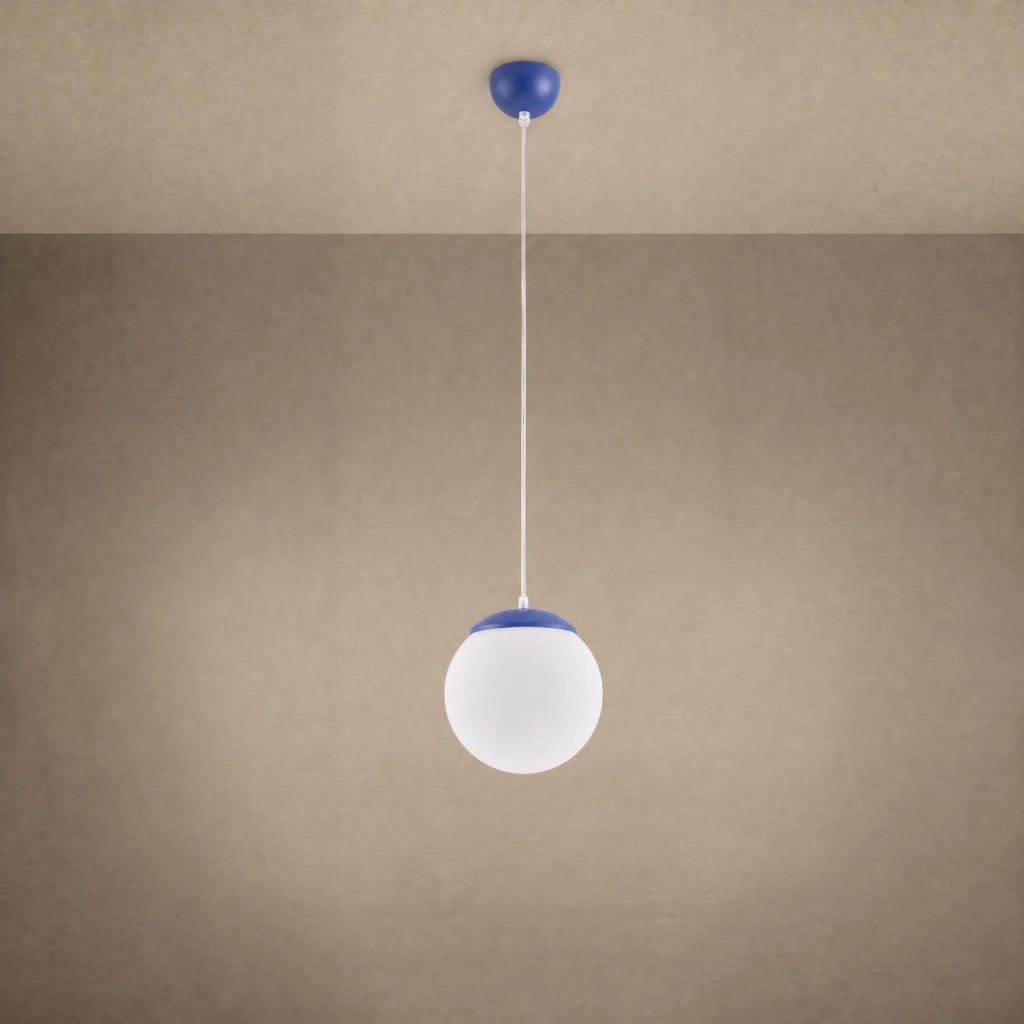 Lampada a sospensione UGO 20 oltremare