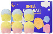 Set di 6 Bocchette Relaxanti per Aromaterapia - Idratante - Forma Conchiglia Colorata - Cura della Pelle - Esperienza di Bagnoschiuma Lussuosa - Bocchette per Bagnoschiuma per la Riduzione del Brusio