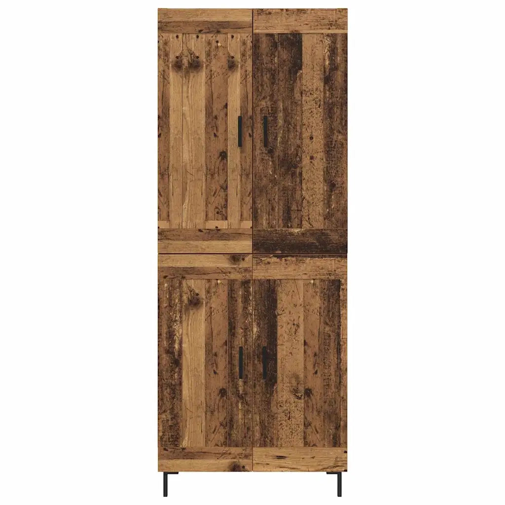 Credenza 2 pcs Legno vecchio Legno multistrato 3415685