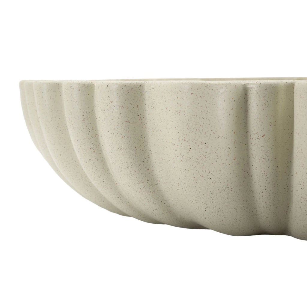 Vassoio VKH857, Beige, Poliresina, 40,5x38,5x9,5 cm