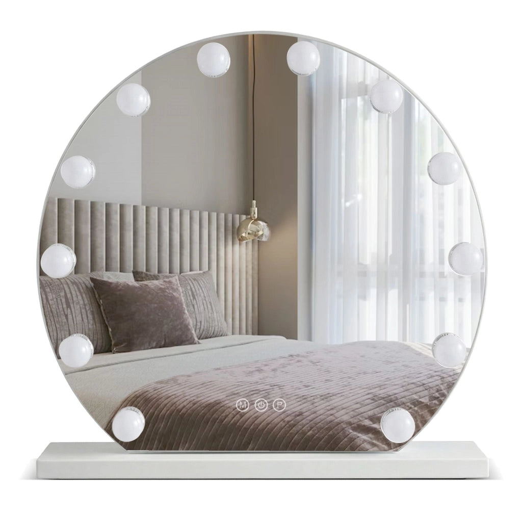 Specchio Led Hollywood White 50 Cm