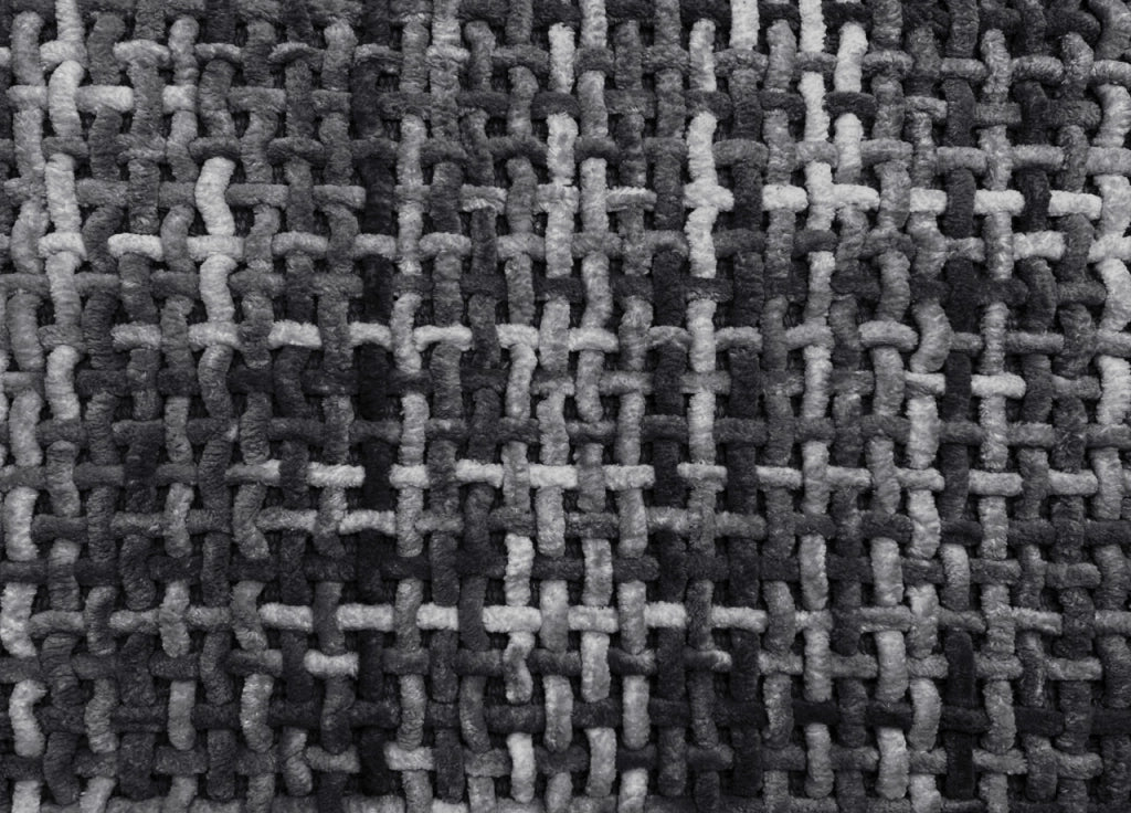 Tappeto Bagno Doccia Antiscivolo In Microfibra Super Assorbente Plot - 50x80 - Nero