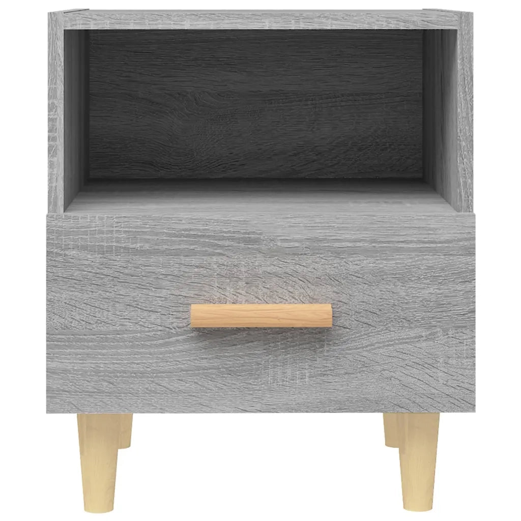Comodini 2 pz Grigio Sonoma 40x35x47 cm cod mxl 30810