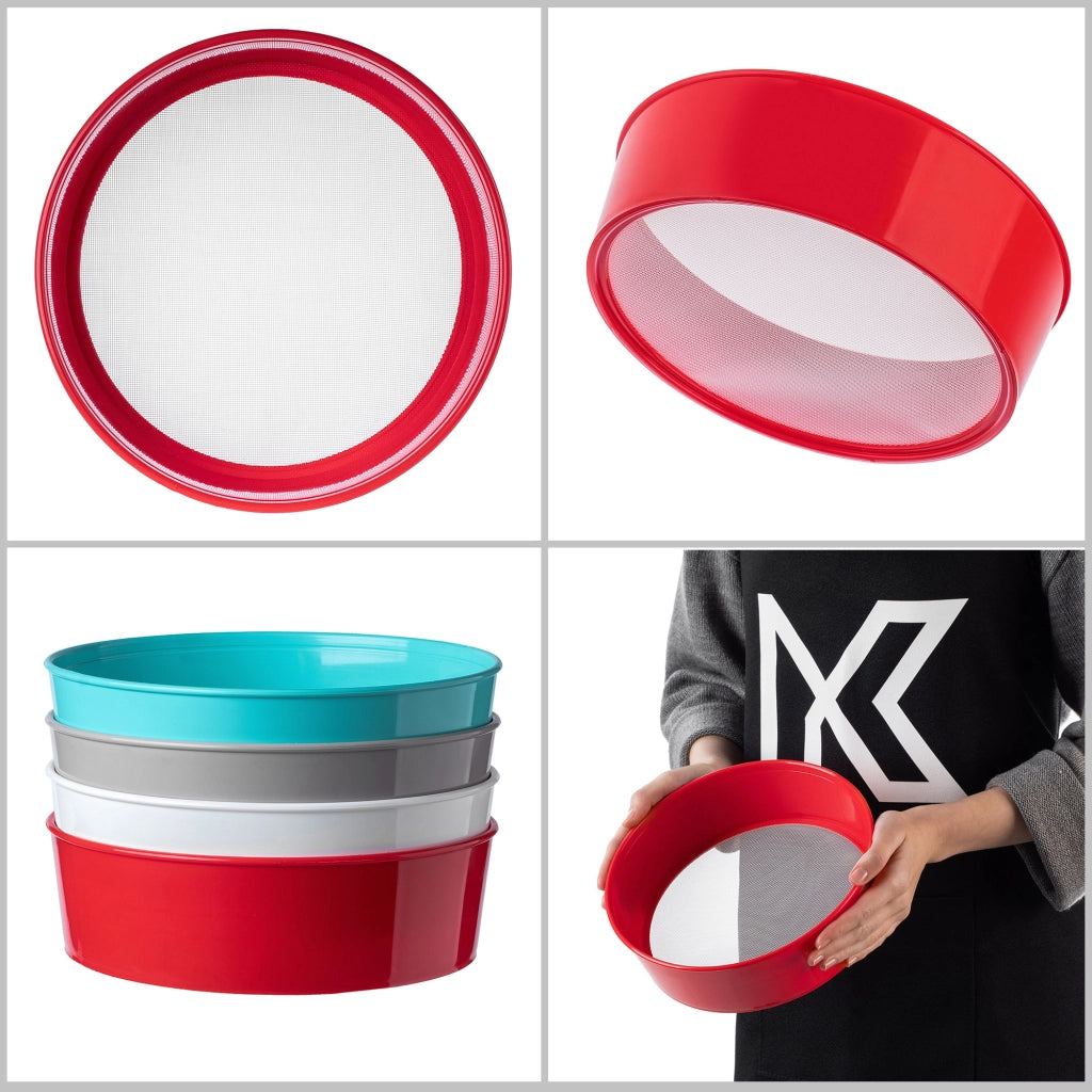 Setaccio KADAX, setaccio per farina, zucchero a velo, setaccio da cucina denso 22 cm