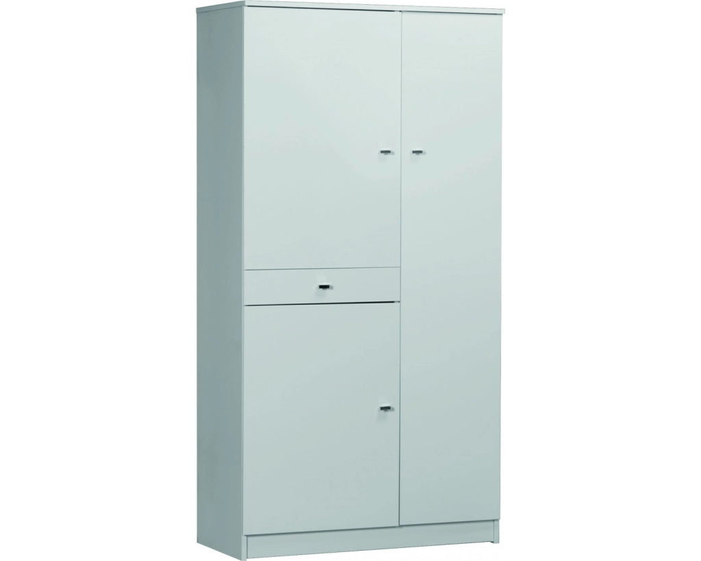 Mobile 3Ante 1Cassetti Bianco Lucido 77X34X147 16Sp. - Sarmog